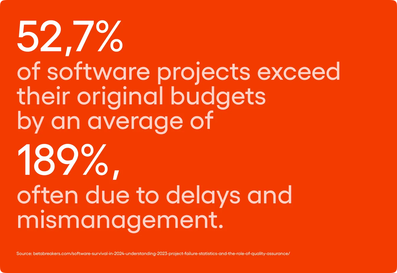 delays and mismanagment have negative impact on costs overruns