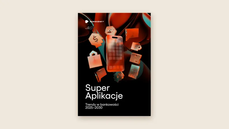 Okładka raportu: SuperAplikacje w bankowości