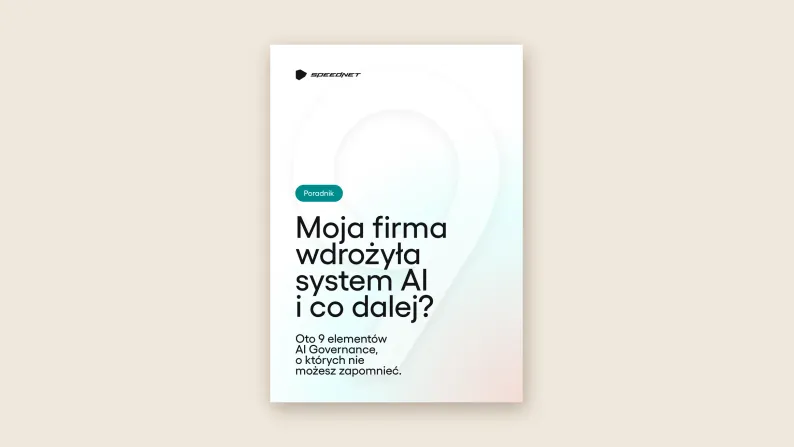 Okładka raportu: Twoja firma wdrożyła AI. Co dalej?
