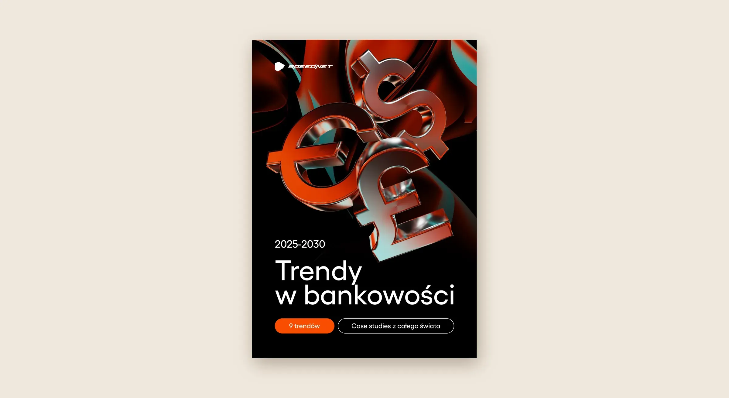 Okładka raportu: Trendy w bankowości 2025-2030