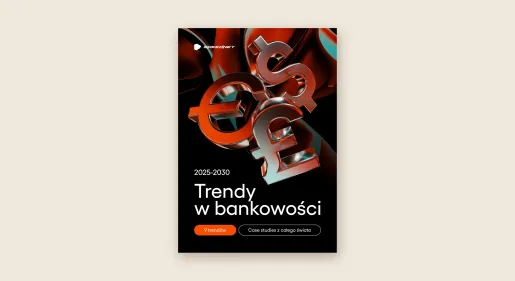 Okładka raportu: Trendy w bankowości 2025-2030