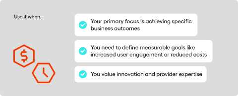 Outcome based model