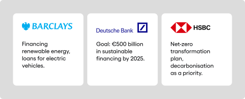 Greeen Banking: western companies